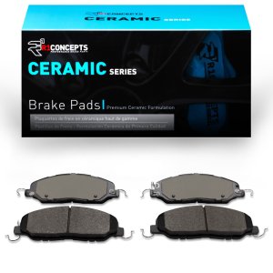 Ford Mustang Brake Pads - Front - R1 Concepts - R1 Ceramic - `05-`14